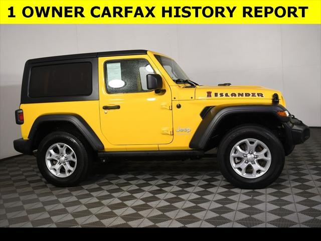 used 2021 Jeep Wrangler car, priced at $28,989