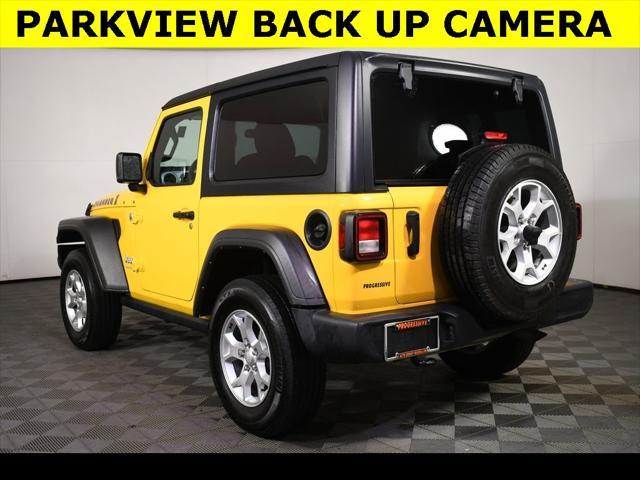 used 2021 Jeep Wrangler car, priced at $28,989