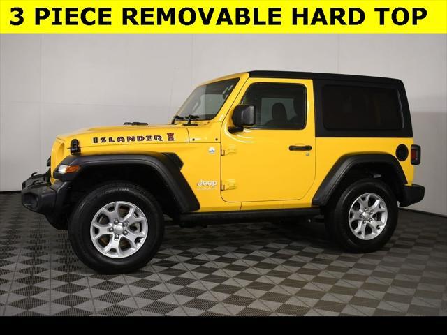 used 2021 Jeep Wrangler car, priced at $28,989