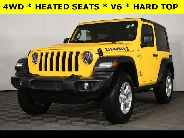 used 2021 Jeep Wrangler car, priced at $26,687