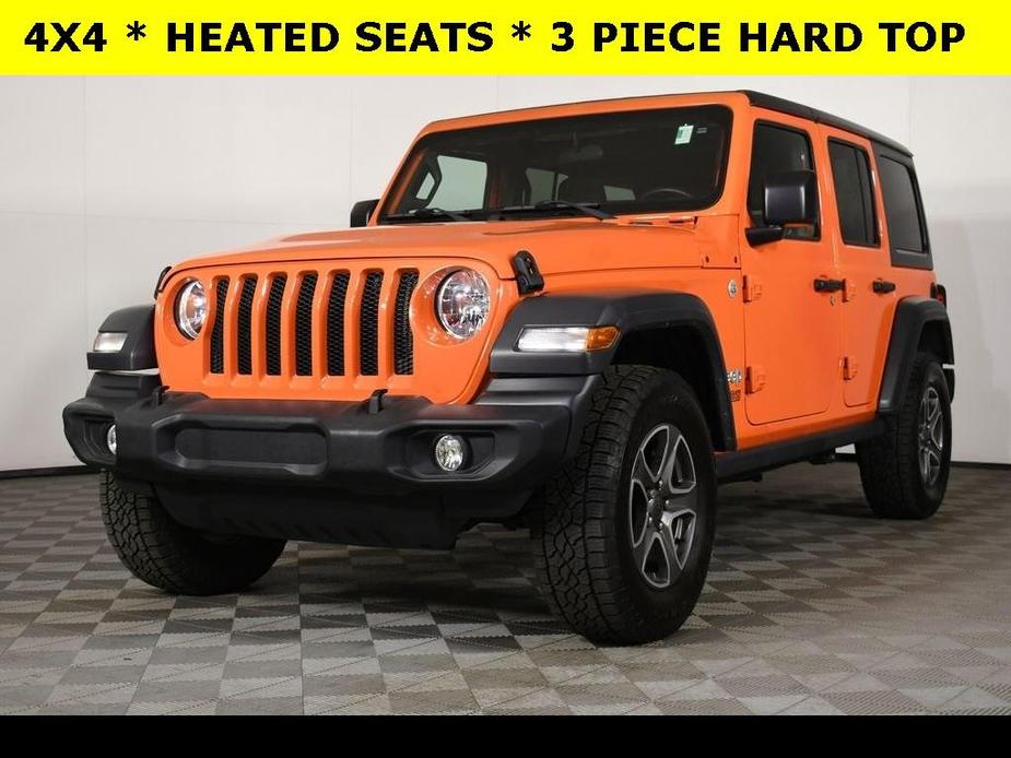 used 2018 Jeep Wrangler Unlimited car, priced at $25,000
