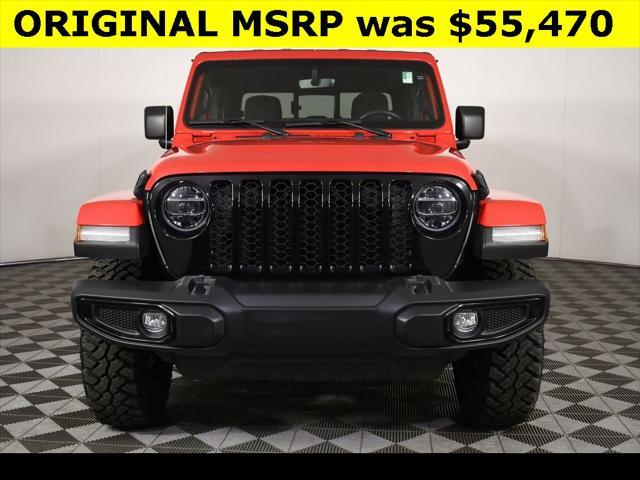 used 2022 Jeep Gladiator car, priced at $37,025