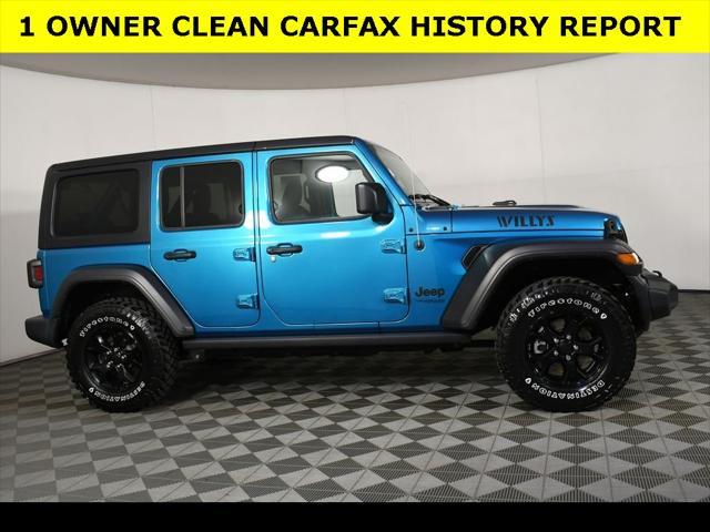 used 2020 Jeep Wrangler Unlimited car, priced at $30,810