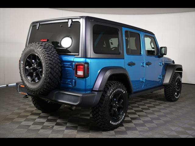 used 2020 Jeep Wrangler Unlimited car, priced at $30,810