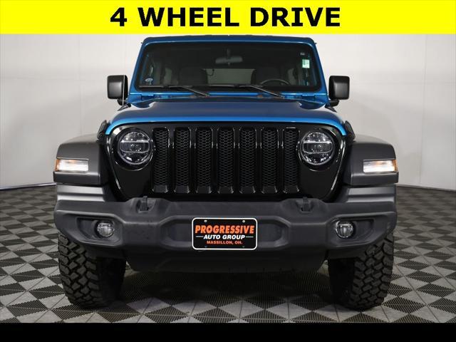 used 2020 Jeep Wrangler Unlimited car, priced at $30,810