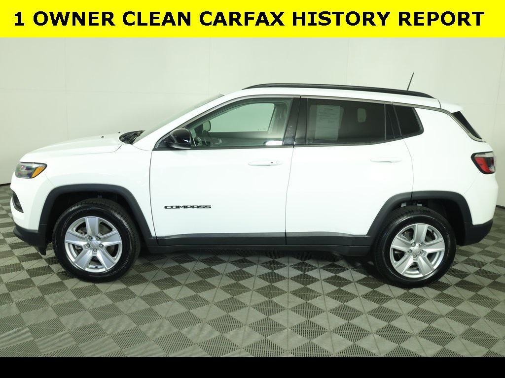 used 2022 Jeep Compass car, priced at $19,068