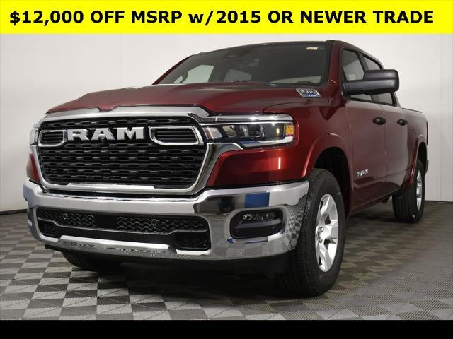 new 2025 Ram 1500 car, priced at $43,036