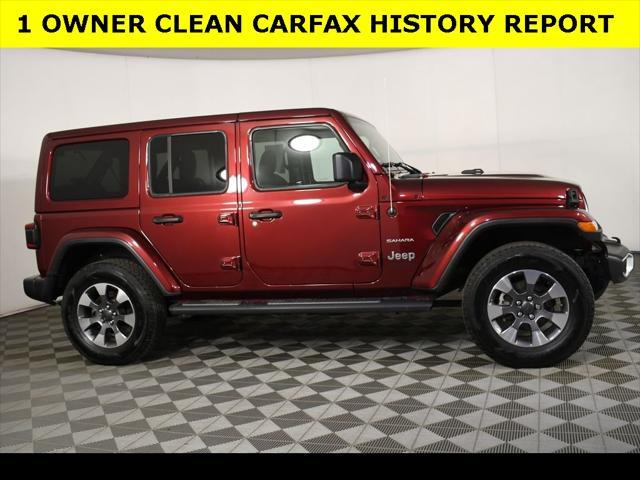 used 2021 Jeep Wrangler Unlimited car, priced at $34,725