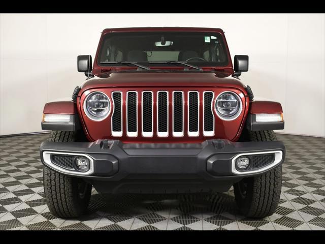 used 2021 Jeep Wrangler Unlimited car, priced at $34,725