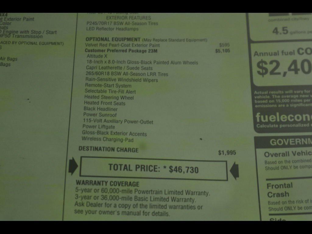 new 2025 Jeep Grand Cherokee car, priced at $40,733