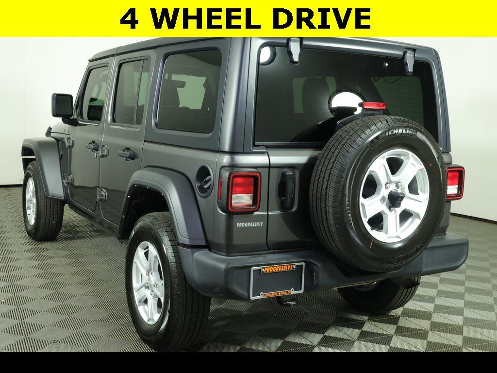 used 2021 Jeep Wrangler Unlimited car, priced at $27,466