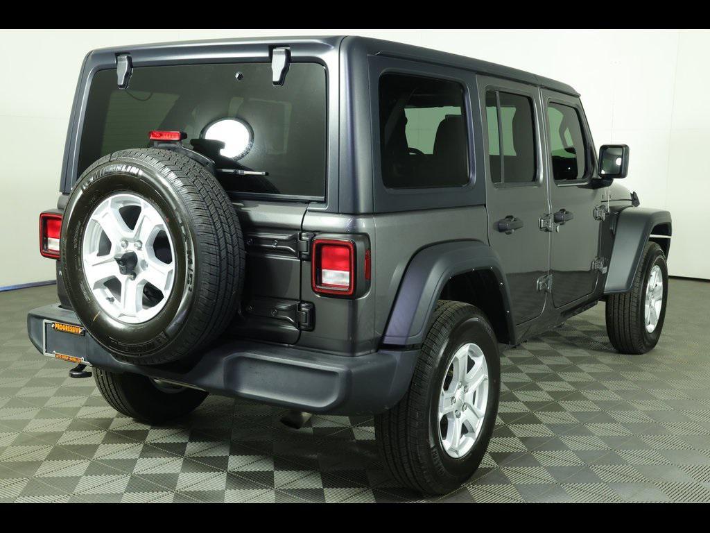 used 2021 Jeep Wrangler Unlimited car, priced at $27,466