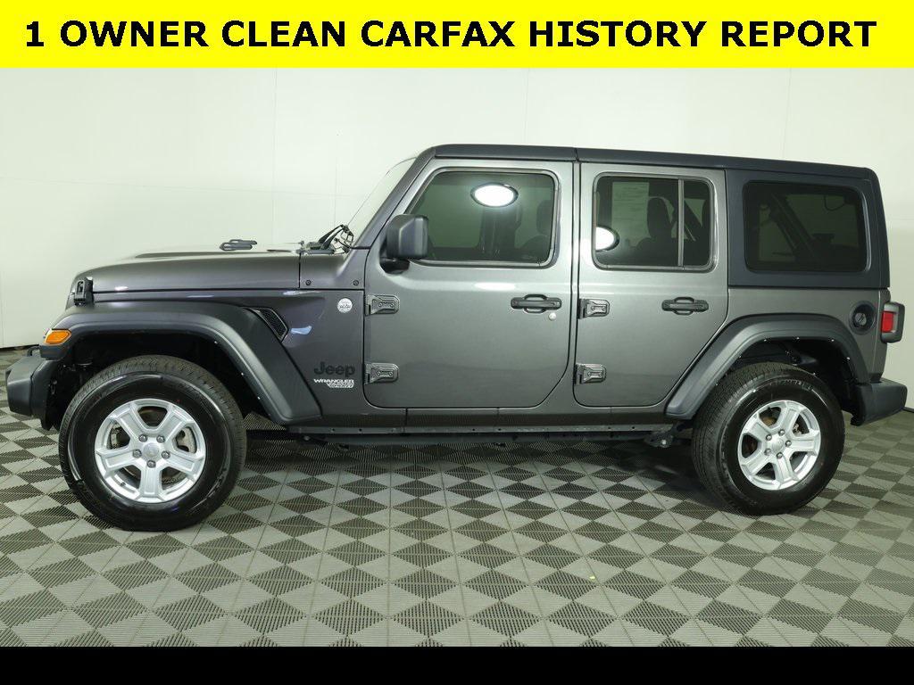 used 2021 Jeep Wrangler Unlimited car, priced at $30,144