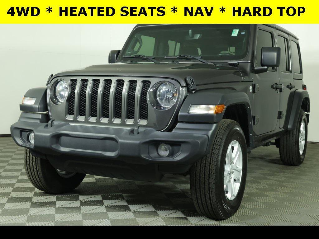used 2021 Jeep Wrangler Unlimited car, priced at $27,466