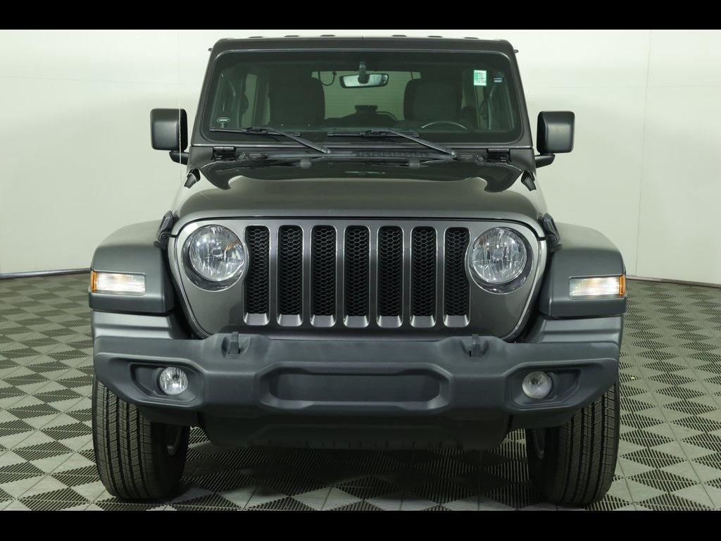 used 2021 Jeep Wrangler Unlimited car, priced at $27,466