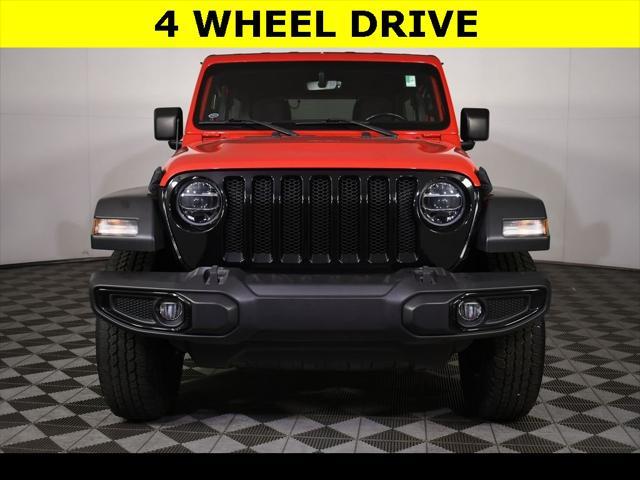 used 2021 Jeep Wrangler car, priced at $32,625