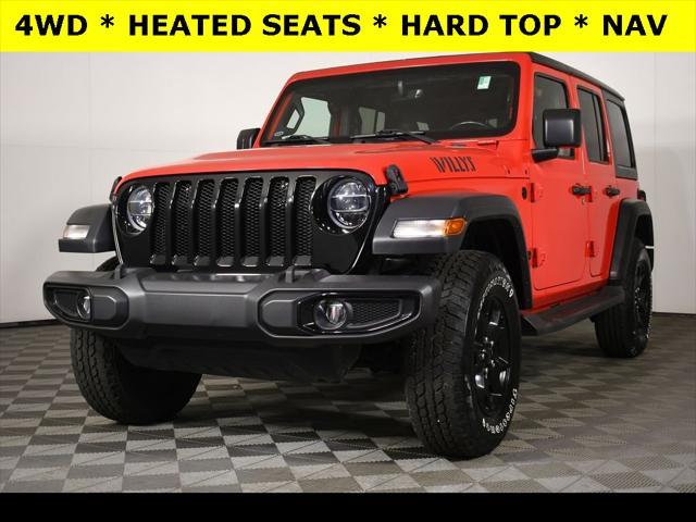 used 2021 Jeep Wrangler car, priced at $32,625