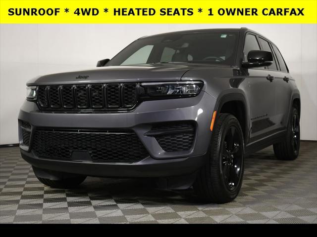 used 2022 Jeep Grand Cherokee car, priced at $31,725