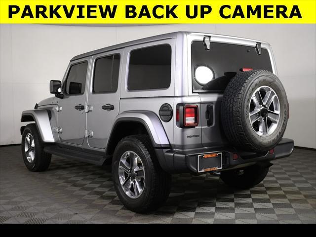 used 2021 Jeep Wrangler Unlimited car, priced at $31,565