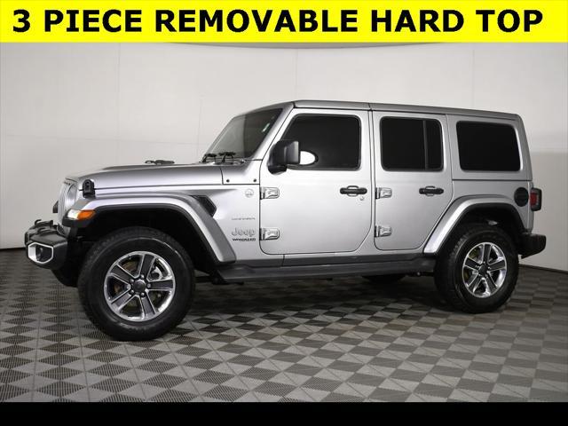 used 2021 Jeep Wrangler Unlimited car, priced at $31,565