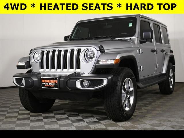 used 2021 Jeep Wrangler Unlimited car, priced at $36,989