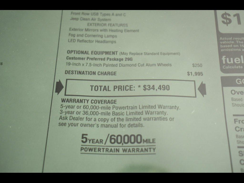 new 2025 Jeep Compass car, priced at $25,999