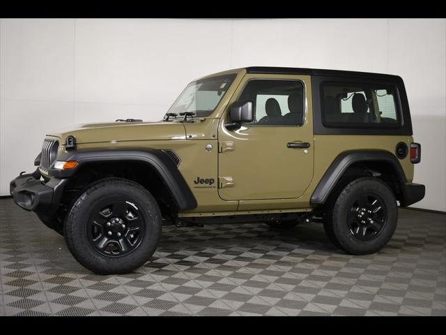 new 2025 Jeep Wrangler car, priced at $34,125