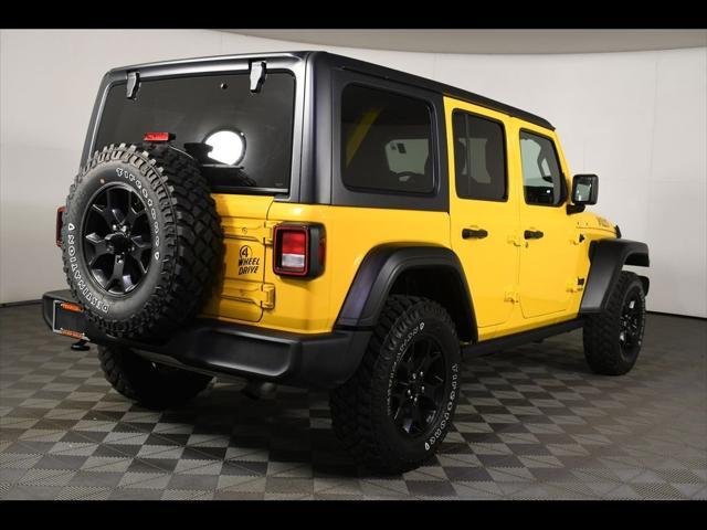 used 2021 Jeep Wrangler car, priced at $30,925