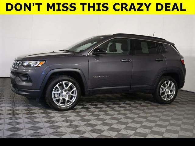 used 2024 Jeep Compass car, priced at $23,999