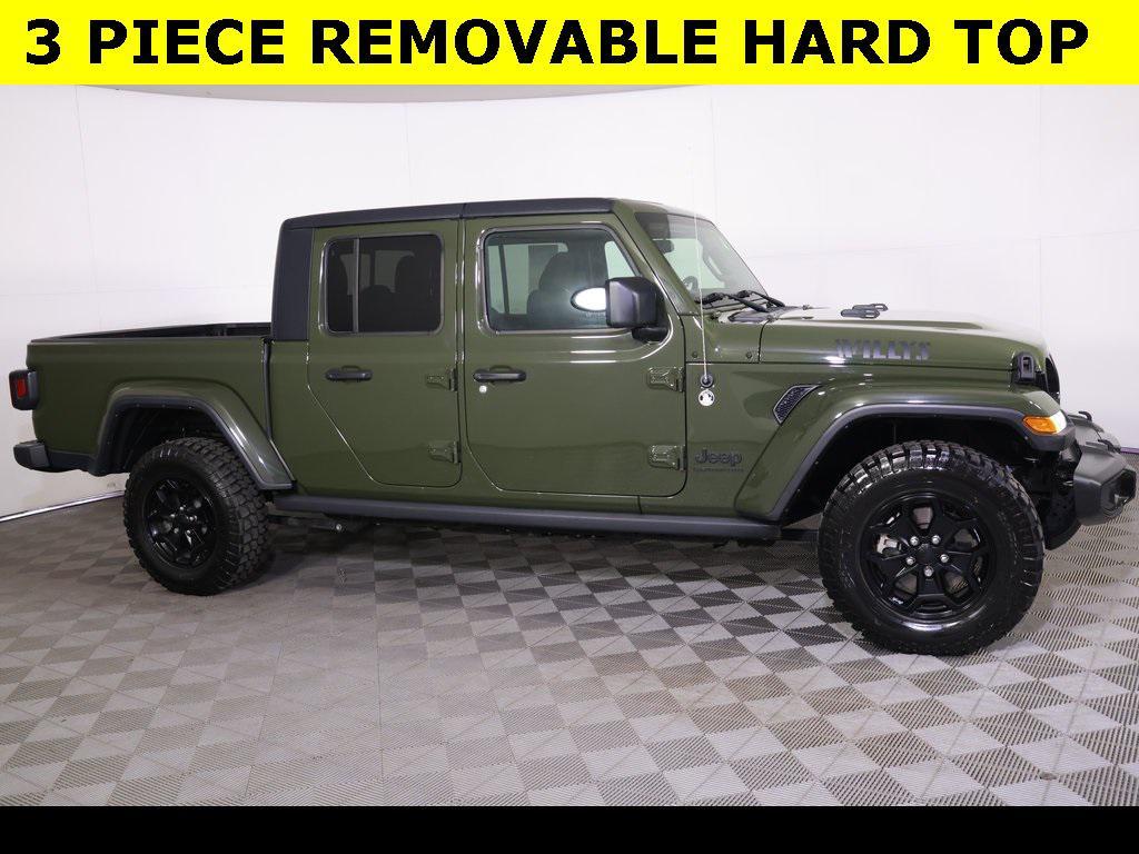 used 2021 Jeep Gladiator car, priced at $36,082