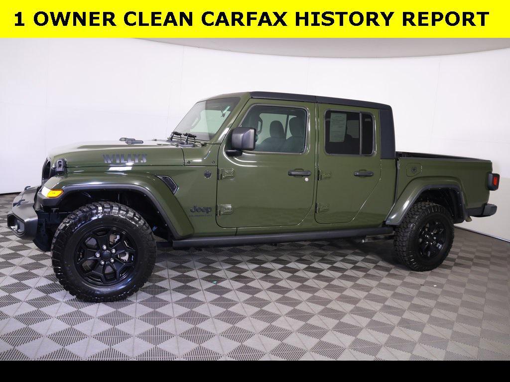 used 2021 Jeep Gladiator car, priced at $36,082