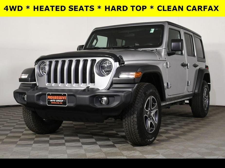 used 2021 Jeep Wrangler Unlimited car, priced at $31,920
