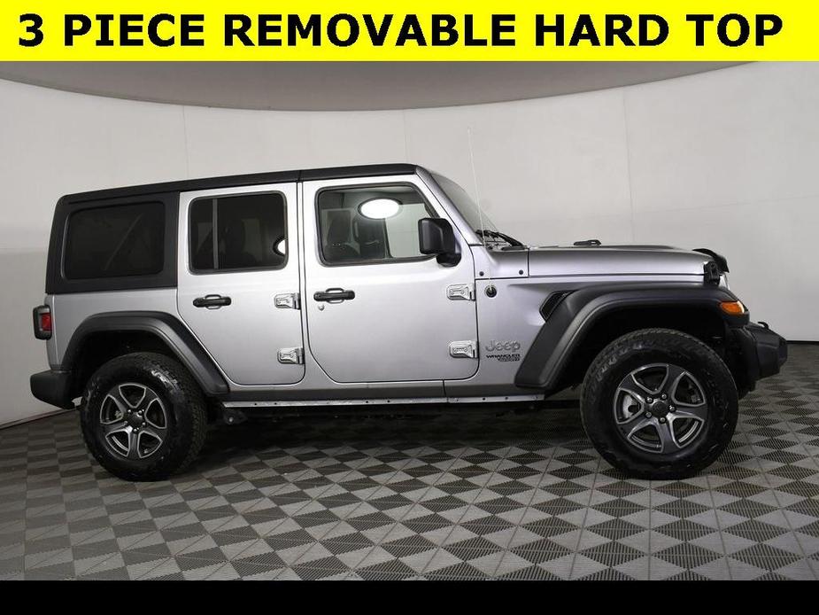 used 2021 Jeep Wrangler Unlimited car, priced at $32,244