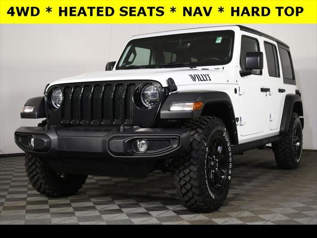 used 2021 Jeep Wrangler car, priced at $31,797