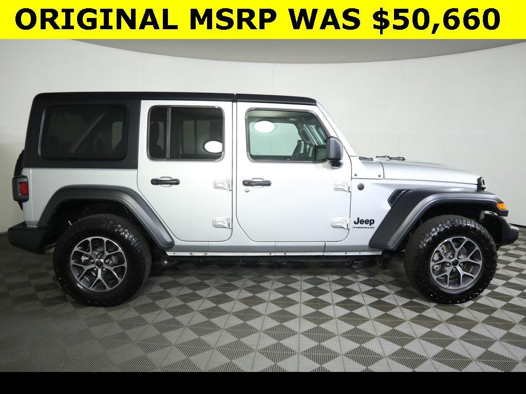 used 2024 Jeep Wrangler car, priced at $31,999