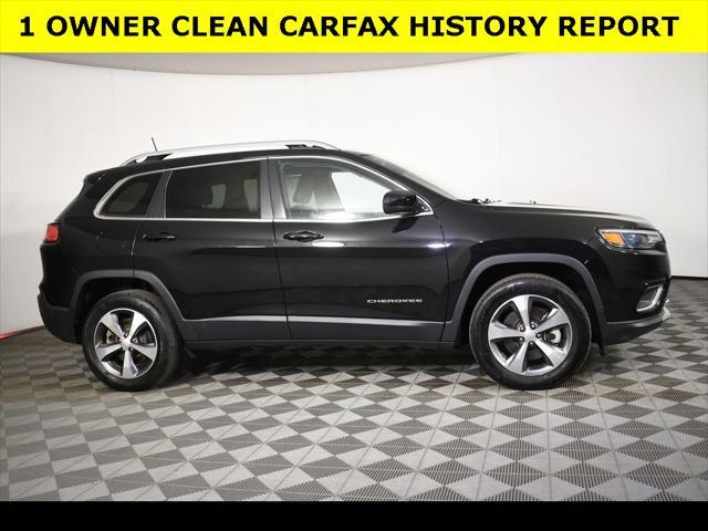 used 2021 Jeep Cherokee car, priced at $26,555