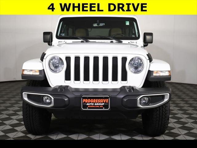 used 2021 Jeep Wrangler Unlimited car, priced at $35,204