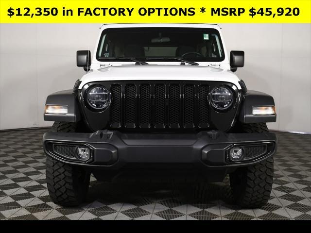 used 2021 Jeep Wrangler car, priced at $33,249