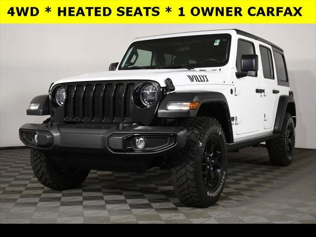 used 2021 Jeep Wrangler car, priced at $33,249