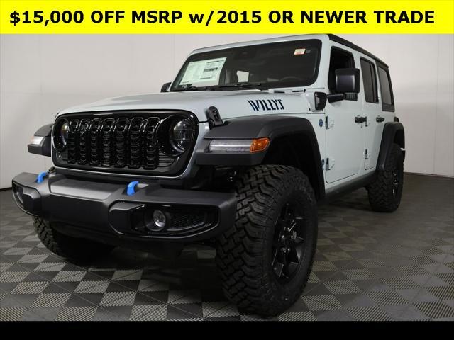 new 2024 Jeep Wrangler 4xe car, priced at $47,115