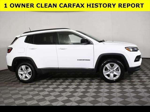 used 2022 Jeep Compass car, priced at $20,000