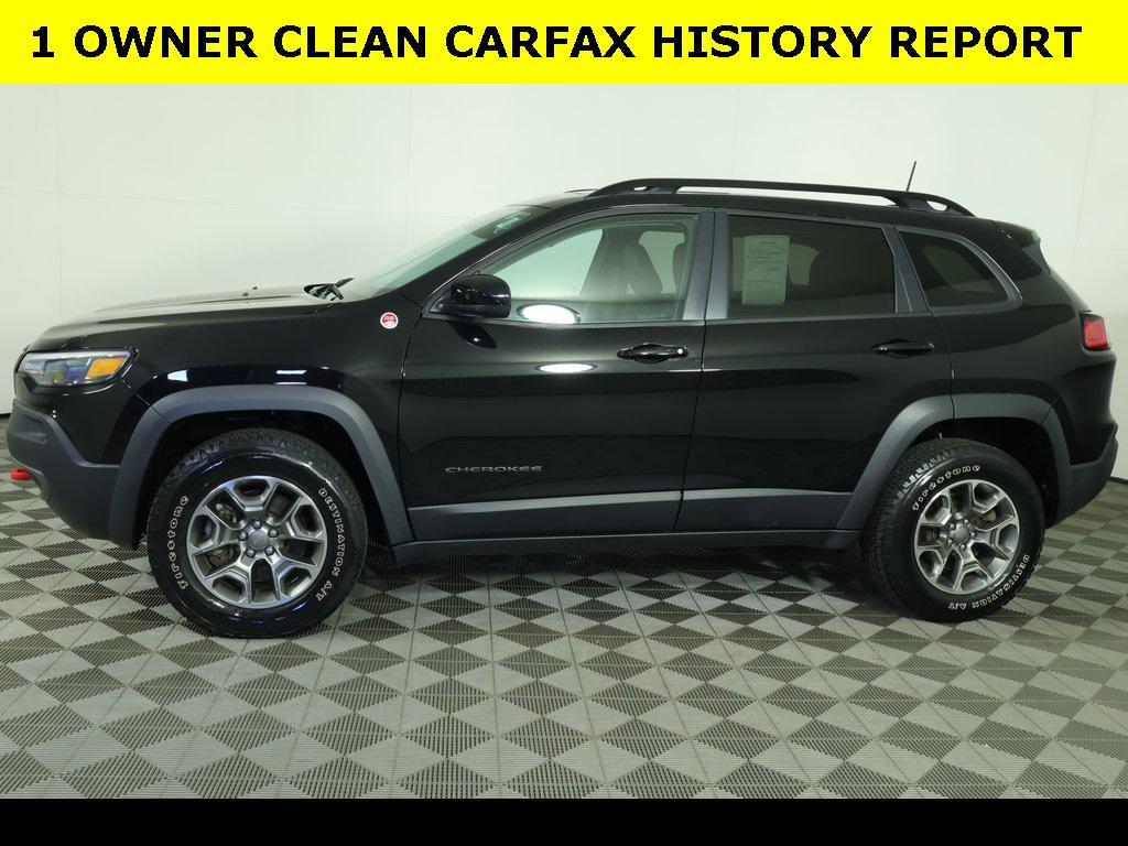 used 2022 Jeep Cherokee car, priced at $25,468