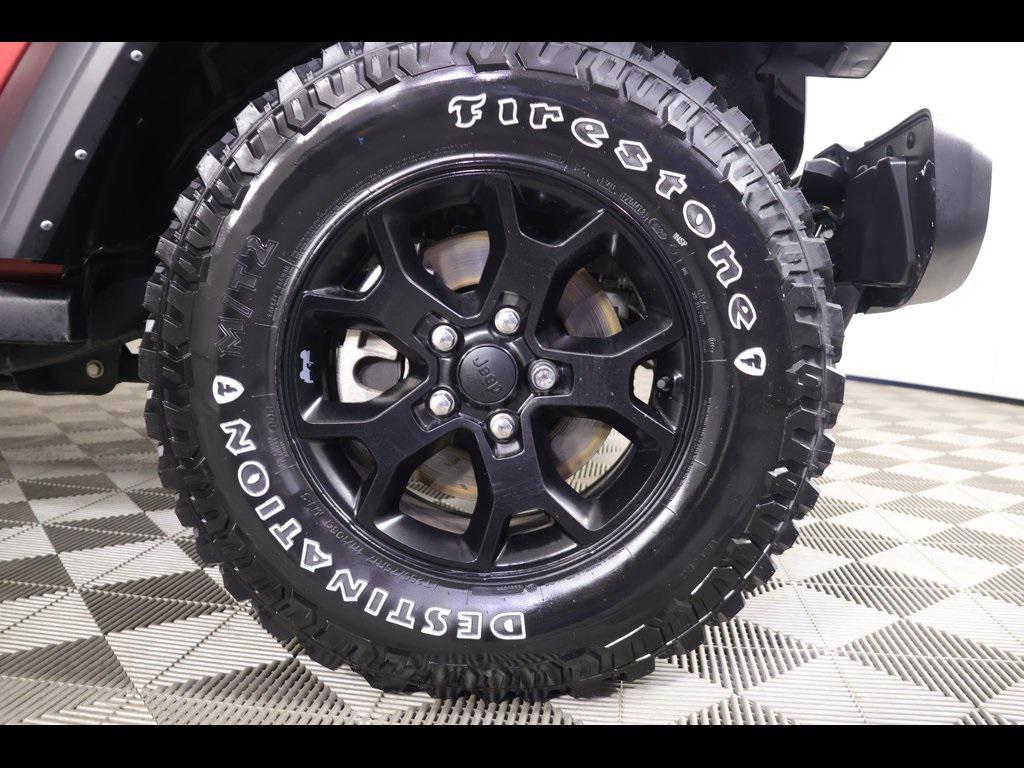 used 2021 Jeep Wrangler car, priced at $34,652