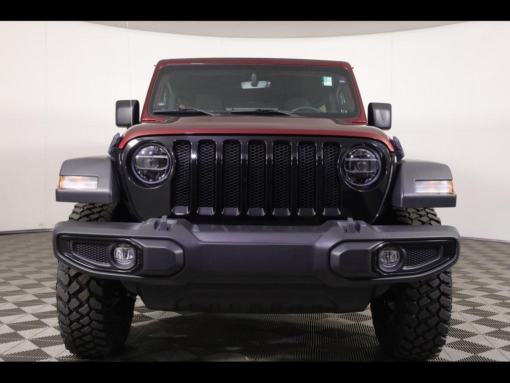 used 2021 Jeep Wrangler car, priced at $34,652