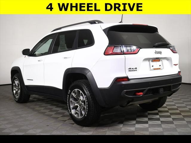 used 2021 Jeep Cherokee car, priced at $24,605