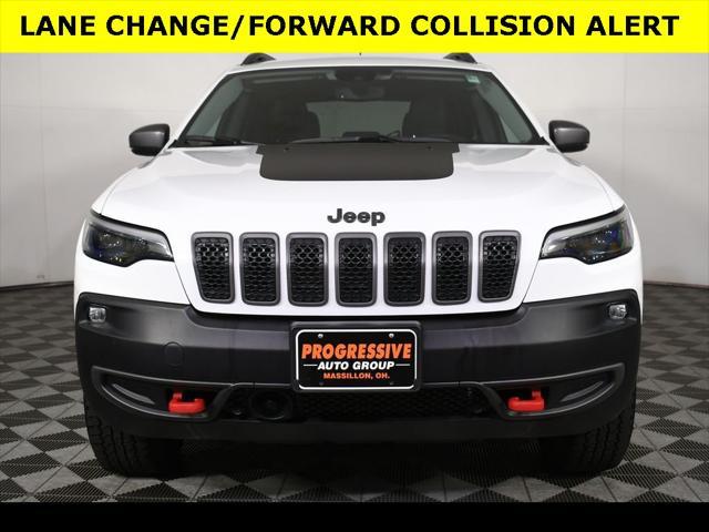 used 2021 Jeep Cherokee car, priced at $24,605