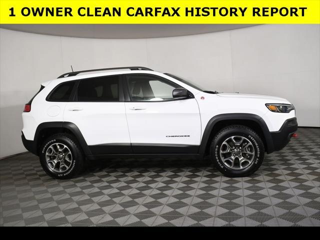 used 2021 Jeep Cherokee car, priced at $24,605