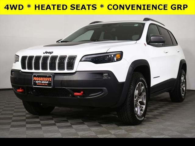 used 2021 Jeep Cherokee car, priced at $24,605