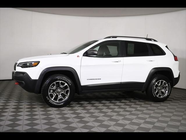 used 2021 Jeep Cherokee car, priced at $24,605