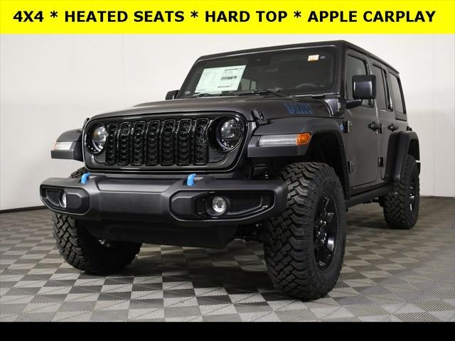 new 2024 Jeep Wrangler 4xe car, priced at $52,365